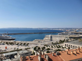 Vieux-port, Panier, magnifique studio avec vue sur mer